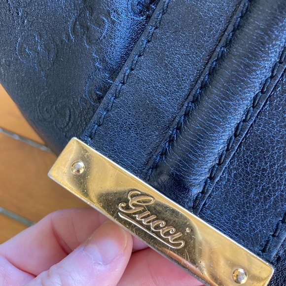 Gucci Guccissma (authentic)Black hobo - Picture 4 of 16